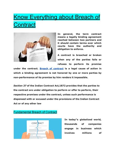 Is breach of contract immoral?