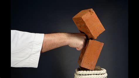 Is breaking bricks real?