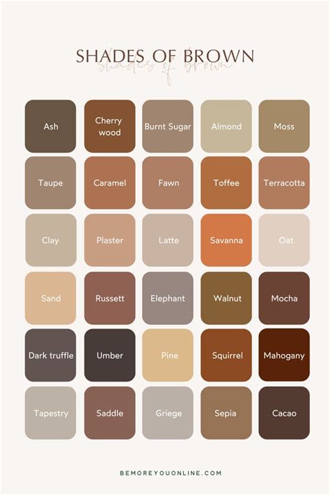 Is brown a cool colour?