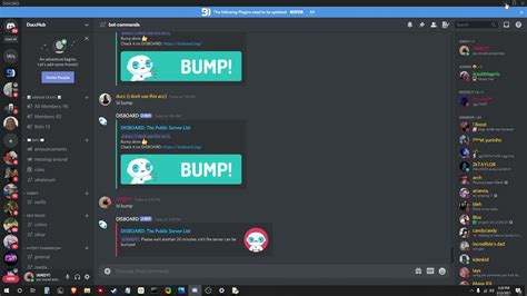 Is bumping a Discord server free?