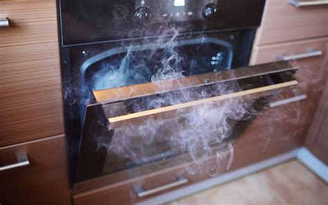 Is burning smell from oven normal?