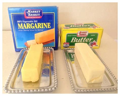 Is butter and margarine the same thing?