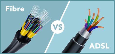 Is cable Fibre faster than ADSL?