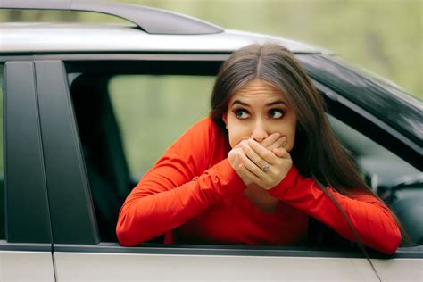 Is car sickness anxiety?