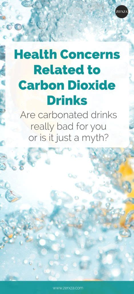 Is carbon dioxide in drinks bad for you?