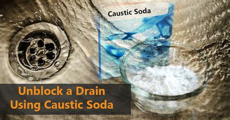 Is caustic soda better than drain cleaner?