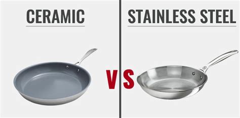 Is ceramic better than stainless steel?