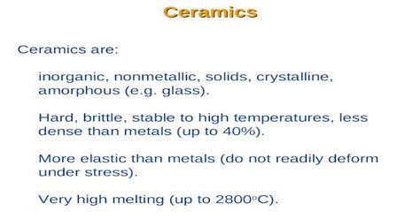 Is ceramic weaker than glass?