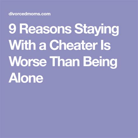 Is cheating worse for the cheater?