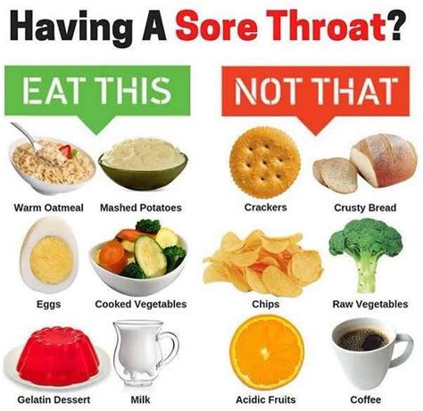 Is cheese OK for sore throat?