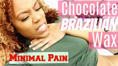 Is chocolate wax less painful?