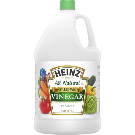 Is cleaning vinegar distilled?