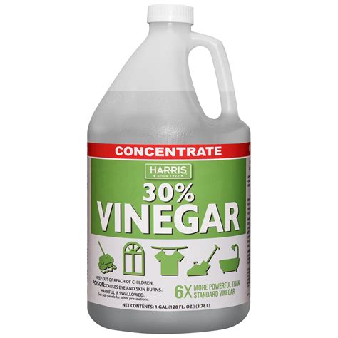 Is cleaning vinegar the same as 30% vinegar?