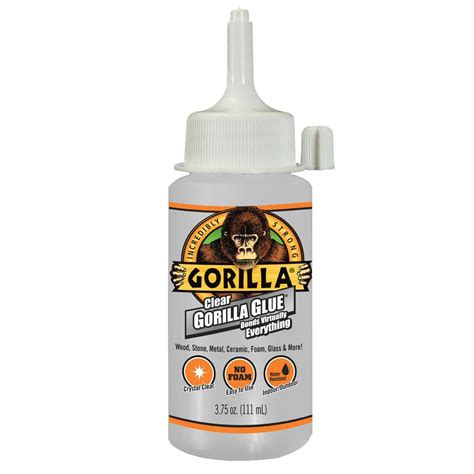 Is clear Gorilla Glue the same as CA glue?