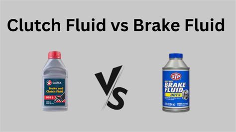 Is clutch fluid and brake fluid the same?