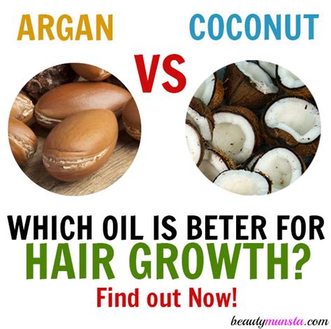 Is coconut oil or argan oil better for hair?