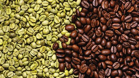 Is coffee green or brown?