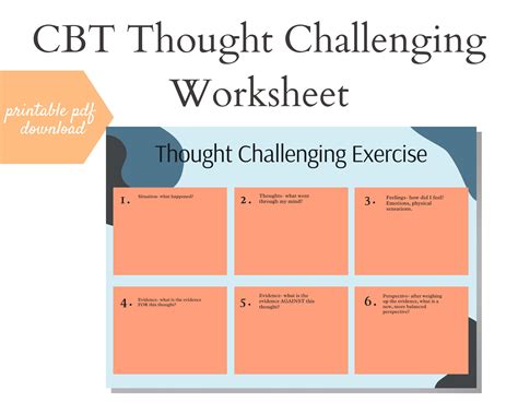 Is cognitive challenging part of CBT?