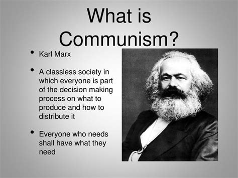 Is communism a stateless society?