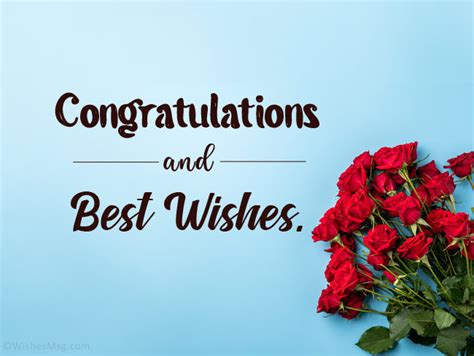 Is congratulations and best wishes the same?