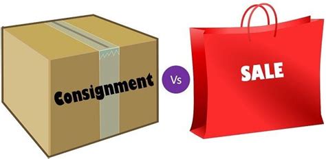 Is consignment a sale or return?