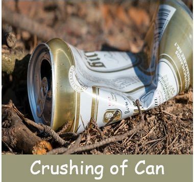 Is crushing can a chemical change?