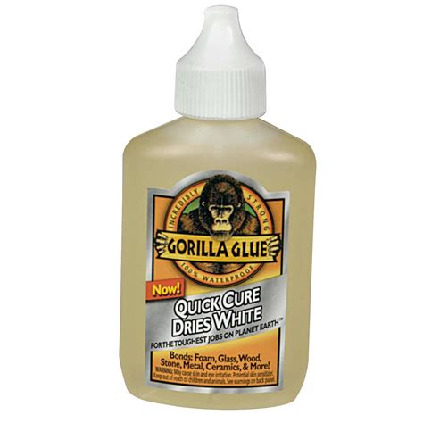 Is cured Gorilla Glue flammable?