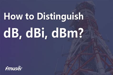 Is dB and dBi the same?