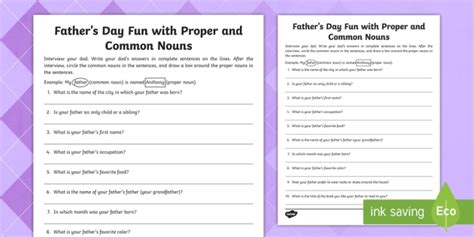 Is dad a proper noun?