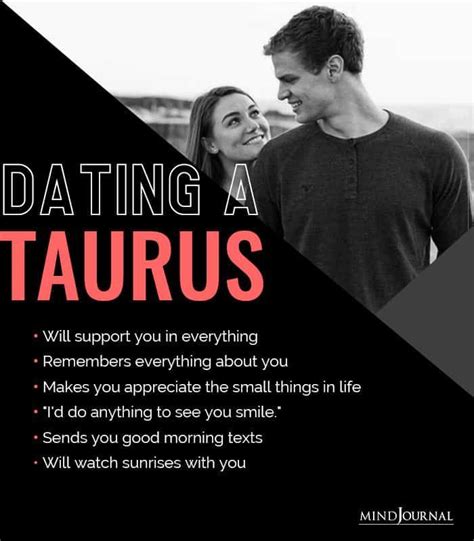 Is dating a Taurus good?