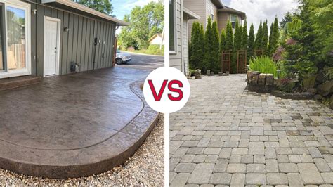 Is deck better than pavers?