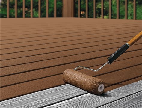 Is decking stain better than paint?