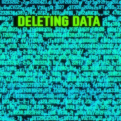 Is deleted data actually deleted?
