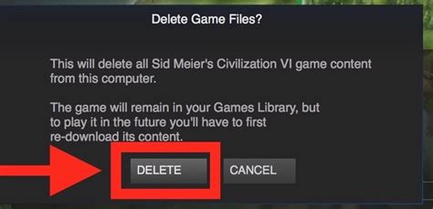Is deleting a game the same as uninstalling it?