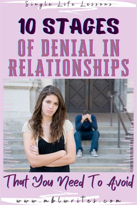Is denial a relationship is over?