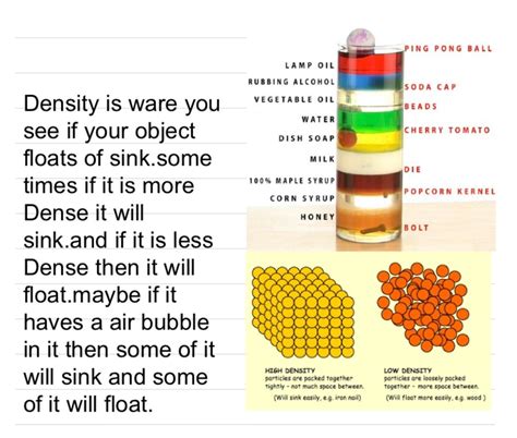 Is density high or low?