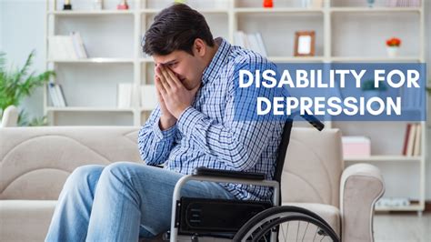 Is depression a disability in California?
