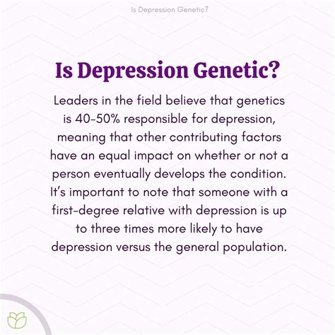 Is depression highly genetic?