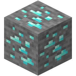 Is diamond ore rare in Minecraft?
