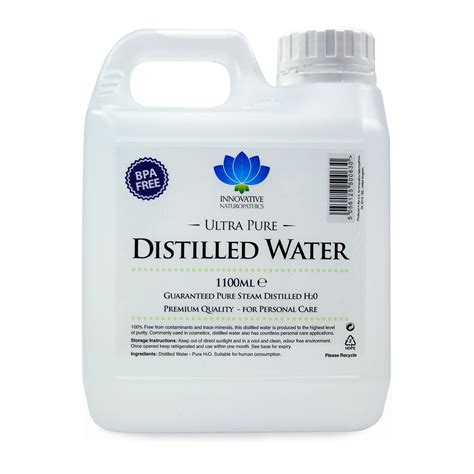 Is distilled water 100% pure?