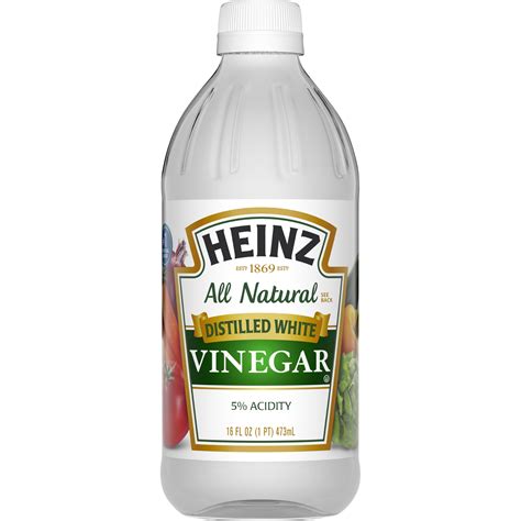 Is distilled white vinegar safe?