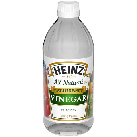Is distilled white vinegar the same as white vinegar?
