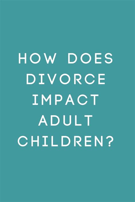 Is divorce traumatic for adult children?