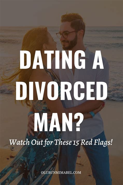 Is divorced man a red flag?