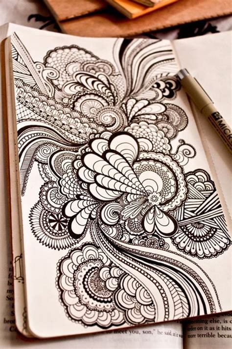 Is doodling a fine art?