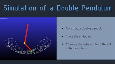 Is double pendulum chaotic?