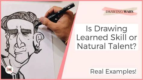 Is drawing Natural or learned?