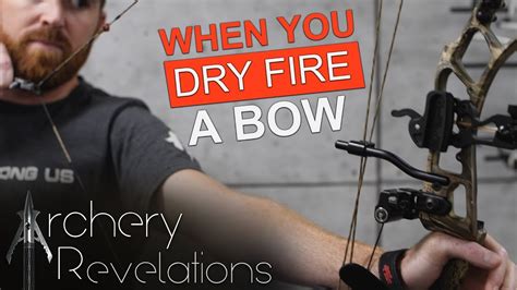 Is dry firing a bow bad?
