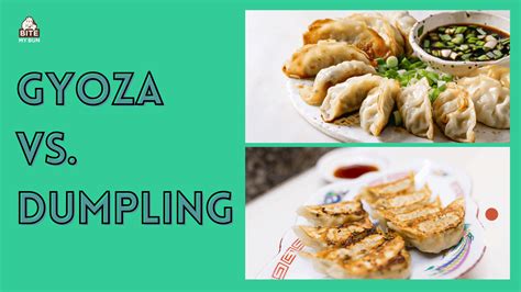 Is dumpling and gyoza the same?