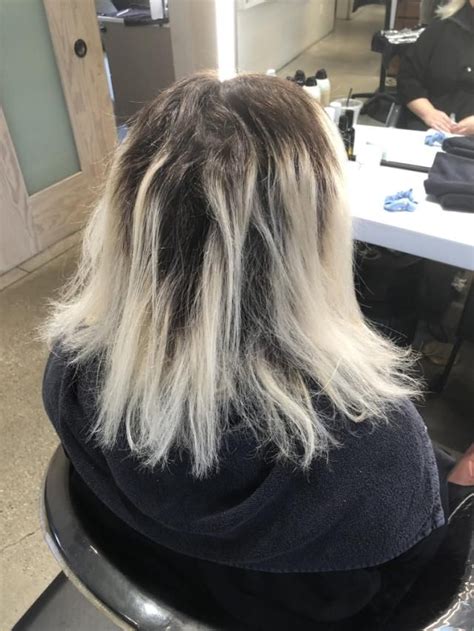 Is dying hair blonde damaging?